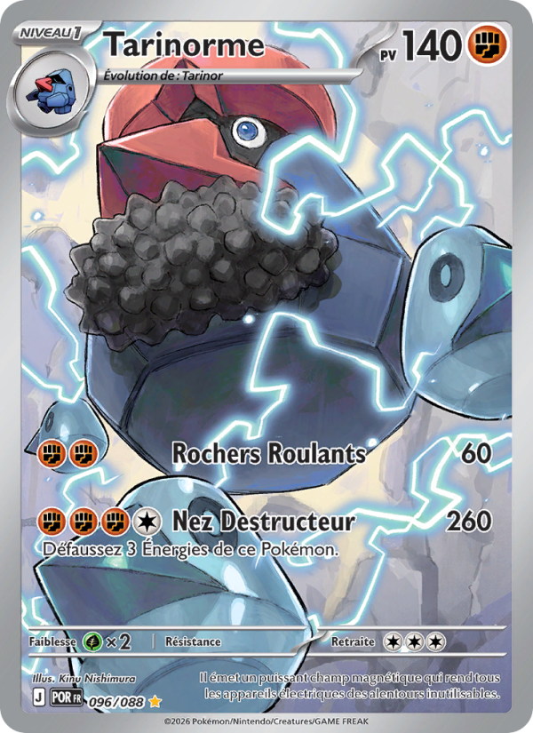 Tarinorme 096 — Optimale Ordnung (French Pokémon TCG card)