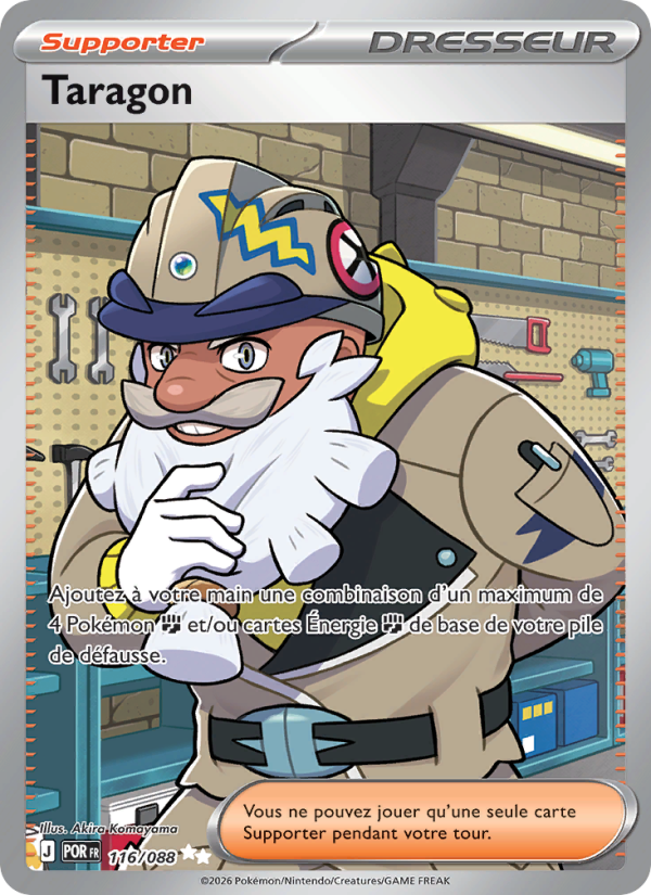 Taragon 116 — Optimale Ordnung (French Pokémon TCG card)