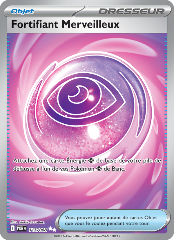 Fortifiant Merveilleux 117 — Optimale Ordnung (French Pokémon TCG card)