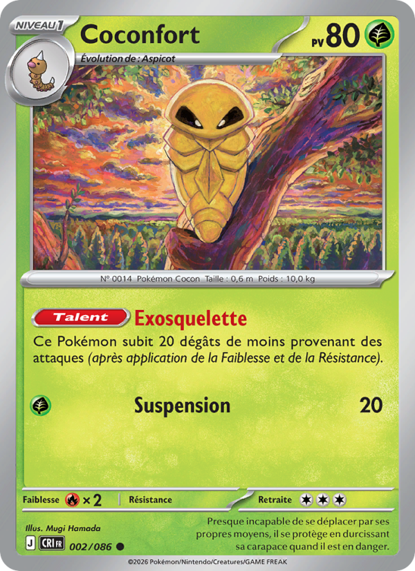 Coconfort 002 — Wachsendes Chaos (French Pokémon TCG card)