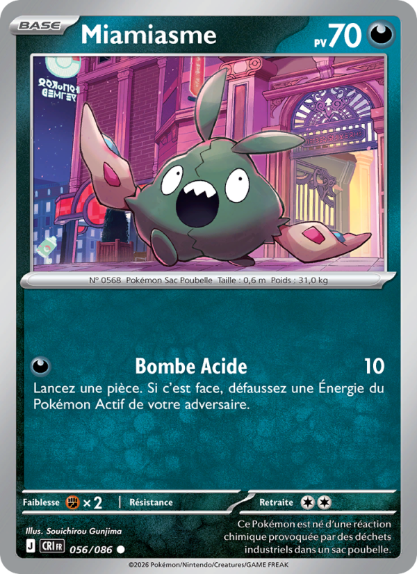Miamiasme 056 — Wachsendes Chaos (French Pokémon TCG card)