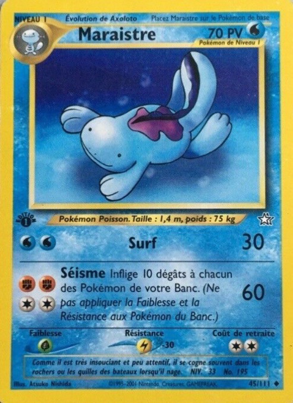 Maraistre 45 — Neo Genesis (French Pokémon TCG card)