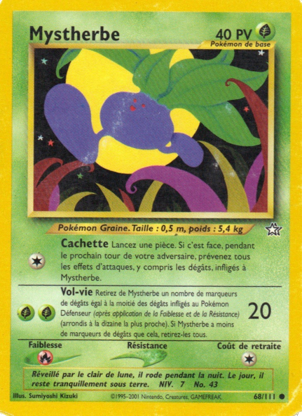 Mystherbe 68 — Neo Genesis (French Pokémon TCG card)