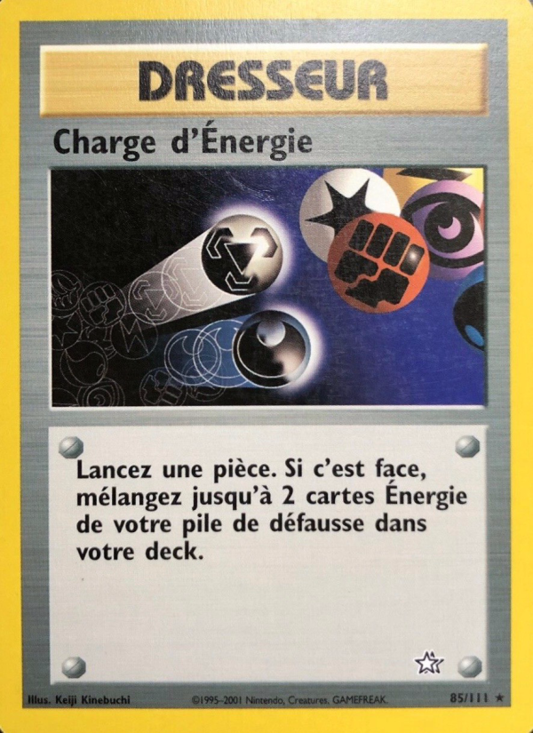Charge d'Énergie 85 — Neo Genesis (French Pokémon TCG card)