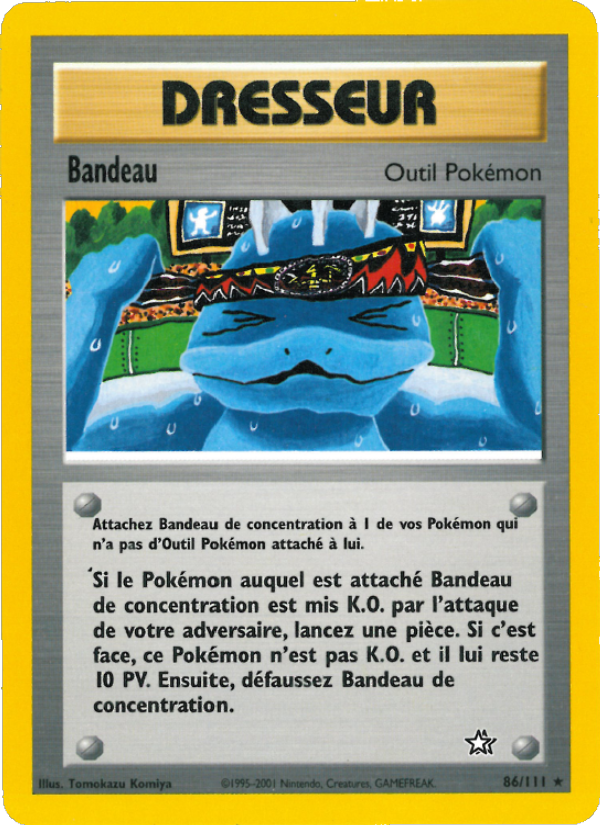 Bandeau 86 — Neo Genesis (French Pokémon TCG card)