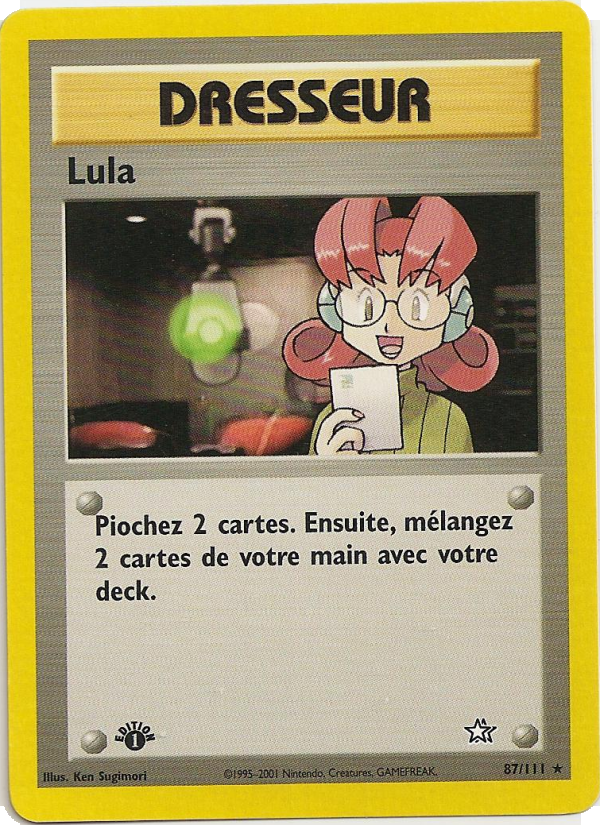 Lula 87 — Neo Genesis (French Pokémon TCG card)