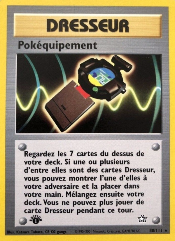 Pokéquipement 88 — Neo Genesis (French Pokémon TCG card)