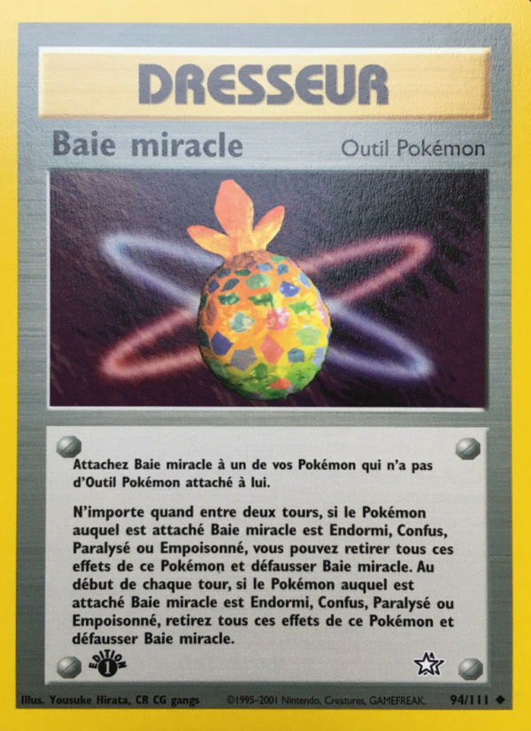 Baie miracle 94 — Neo Genesis (French Pokémon TCG card)