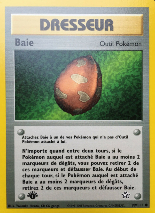 Baie 99 — Neo Genesis (French Pokémon TCG card)