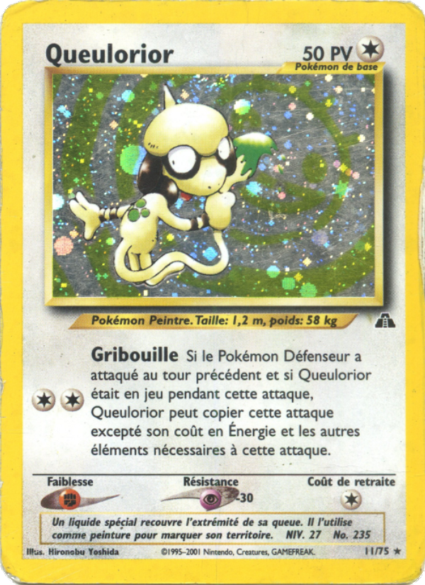 Queulorior 11 — Neo Discovery (French Pokémon TCG card)