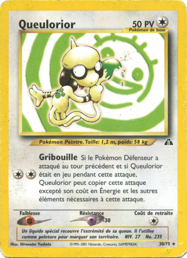 Queulorior 30 — Neo Discovery (French Pokémon TCG card)