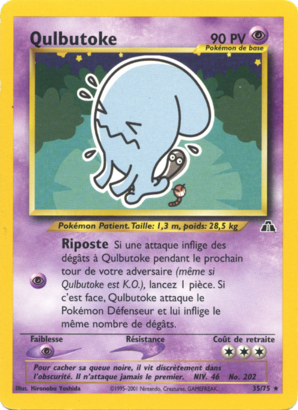 Qulbutoke 35 — Neo Discovery (French Pokémon TCG card)