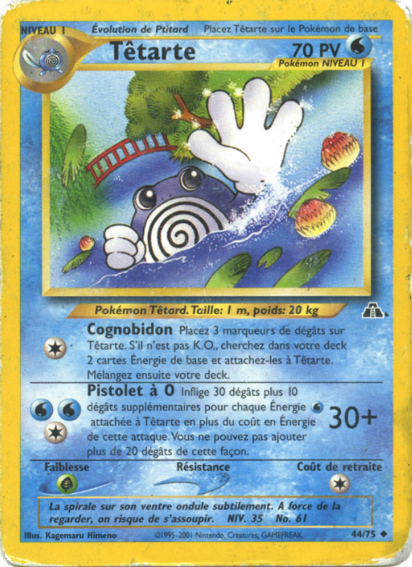 Têtarte 44 — Neo Discovery (French Pokémon TCG card)