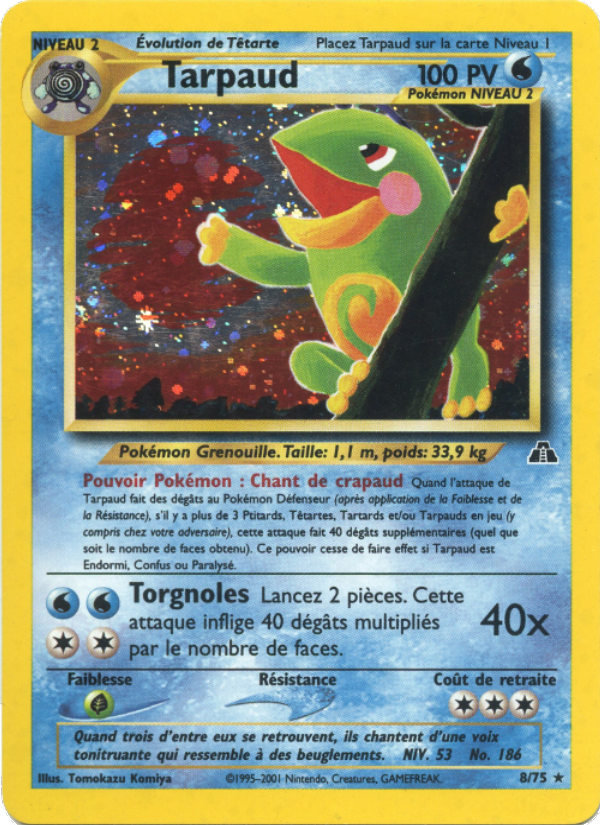 Tarpaud 8 — Neo Discovery (French Pokémon TCG card)
