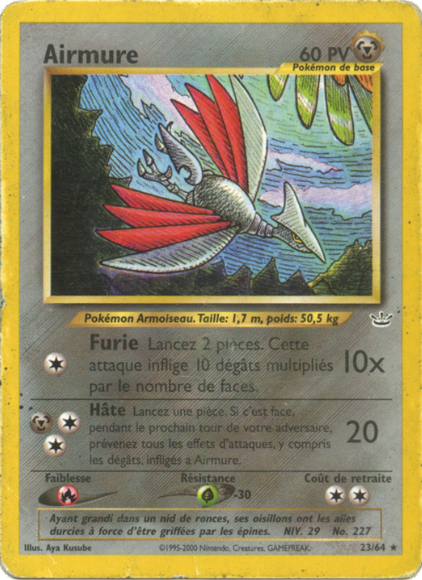 Airmure 23 — Neo Revelation (French Pokémon TCG card)