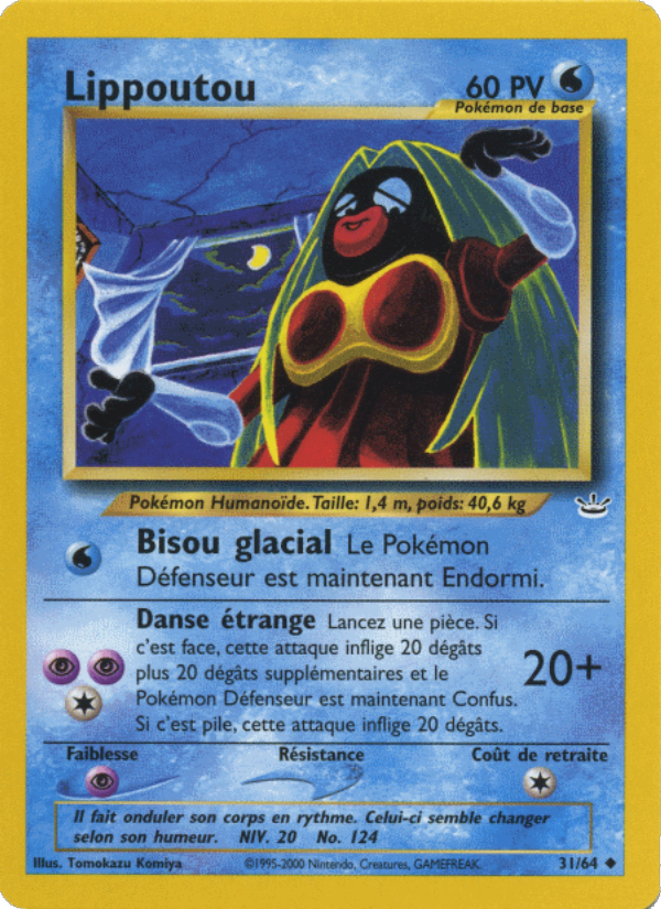Lippoutou 31 — Neo Revelation (French Pokémon TCG card)