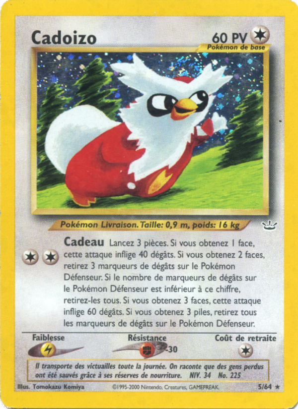 Cadoizo 5 — Neo Revelation (French Pokémon TCG card)