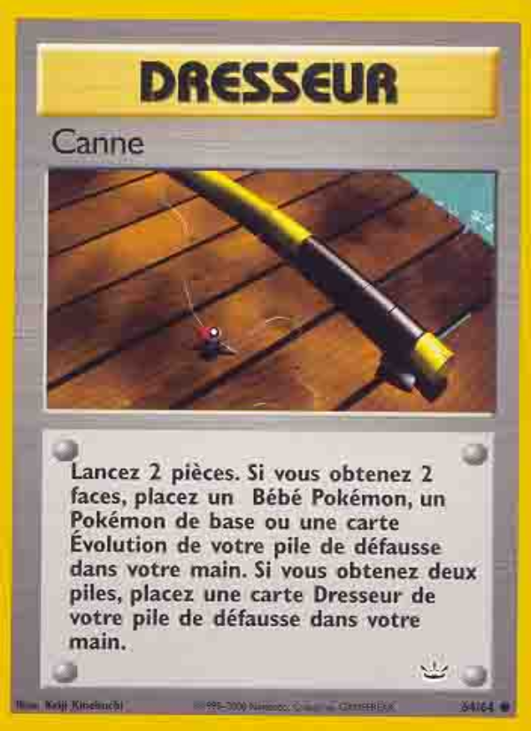 Canne 64 — Neo Revelation (French Pokémon TCG card)