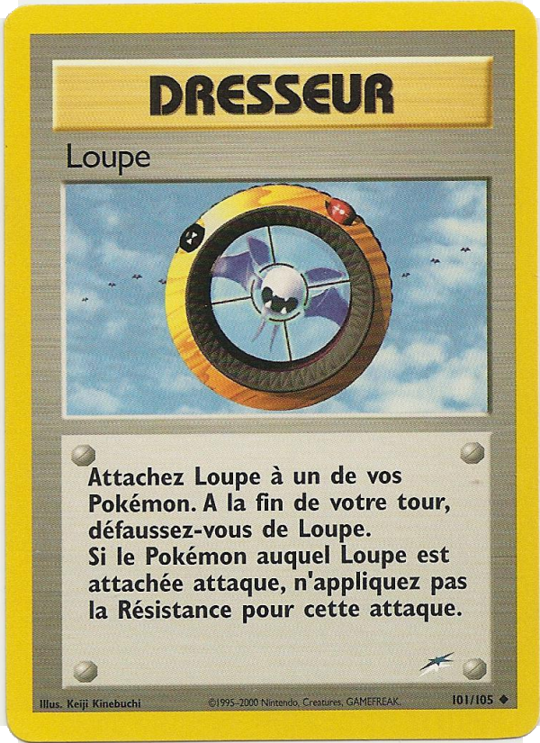 Loupe 101 — Neo Destiny (French Pokémon TCG card)