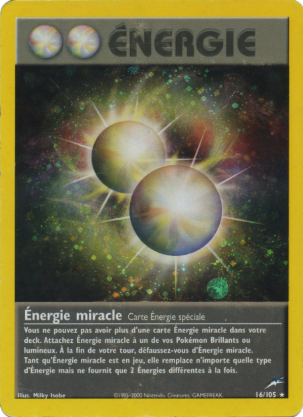 Énergie miracle 16 — Neo Destiny (French Pokémon TCG card)