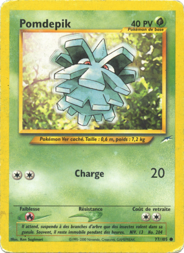 Pomdepik 77 — Neo Destiny (French Pokémon TCG card)