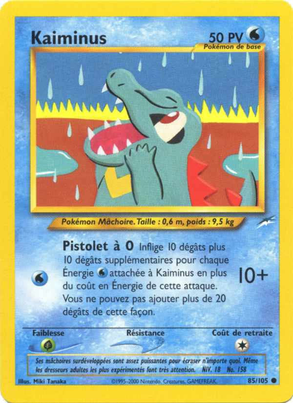 Kaiminus 85 — Neo Destiny (French Pokémon TCG card)