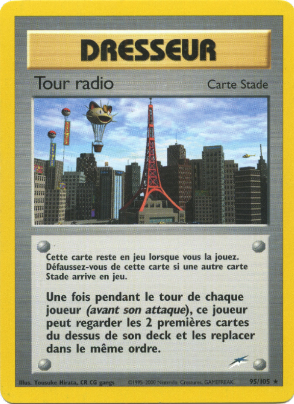 Tour radio 95 — Neo Destiny (French Pokémon TCG card)
