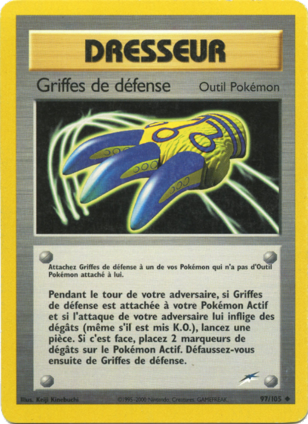 Griffes de défense 97 — Neo Destiny (French Pokémon TCG card)