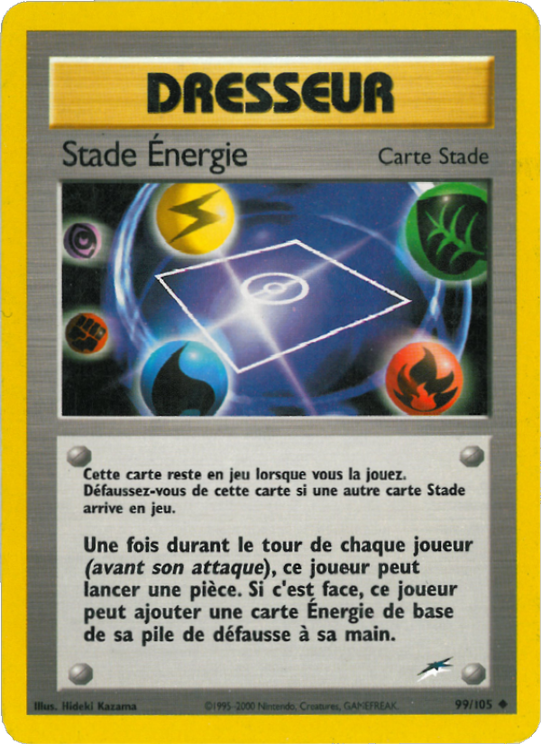 Stade Énergie 99 — Neo Destiny (French Pokémon TCG card)