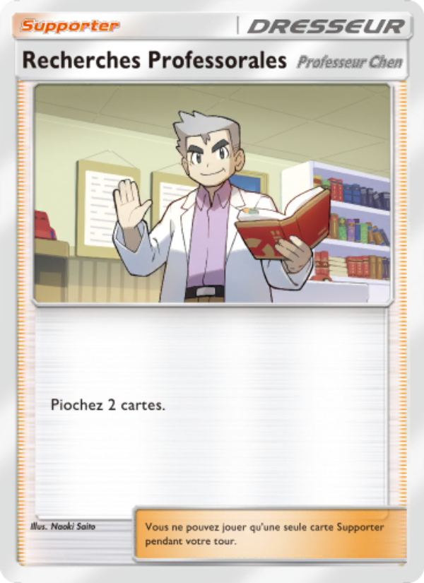 Recherches Professorales 007 — Promos-A (French Pokémon TCG card)