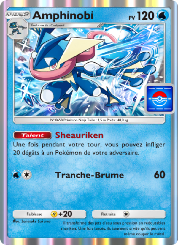 Amphinobi 019 — Promos-A (French Pokémon TCG card)
