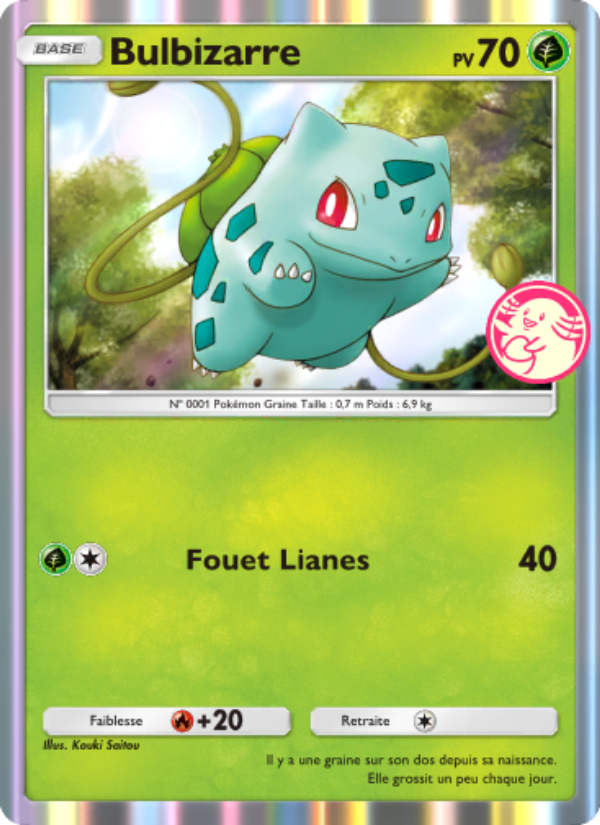 Bulbizarre 023 — Promos-A (French Pokémon TCG card)