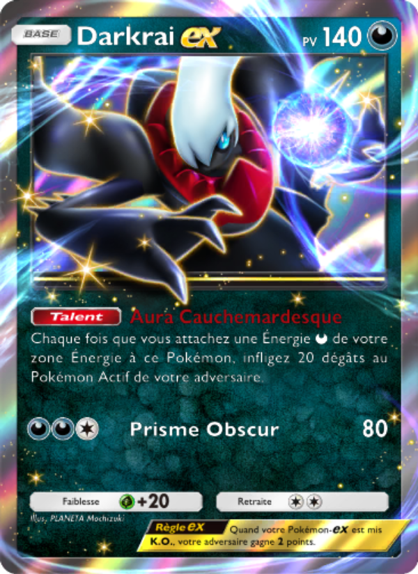 Darkrai-ex 042 — Promos-A (French Pokémon TCG card)