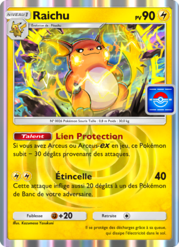 Raichu 044 — Promos-A (French Pokémon TCG card)
