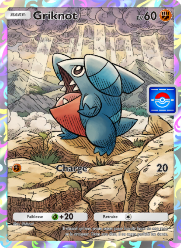 Griknot 046 — Promos-A (French Pokémon TCG card)