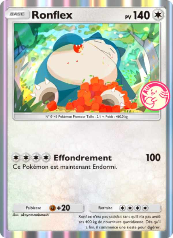 Ronflex 049 — Promos-A (French Pokémon TCG card)