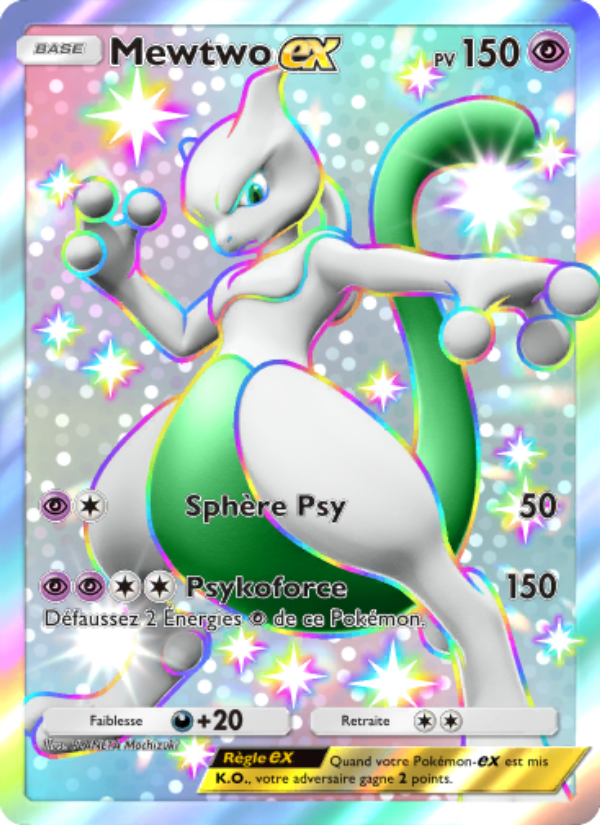 Mewtwo-ex 050 — Promos-A (French Pokémon TCG card)
