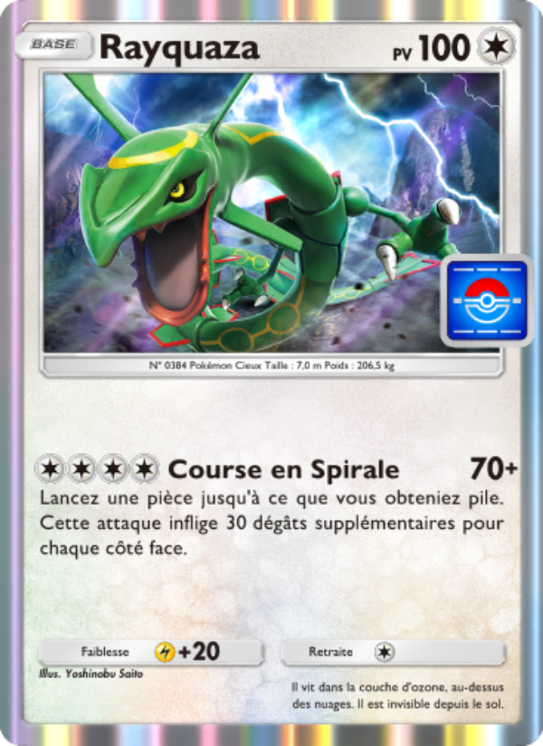 Rayquaza 063 — Promos-A (French Pokémon TCG card)
