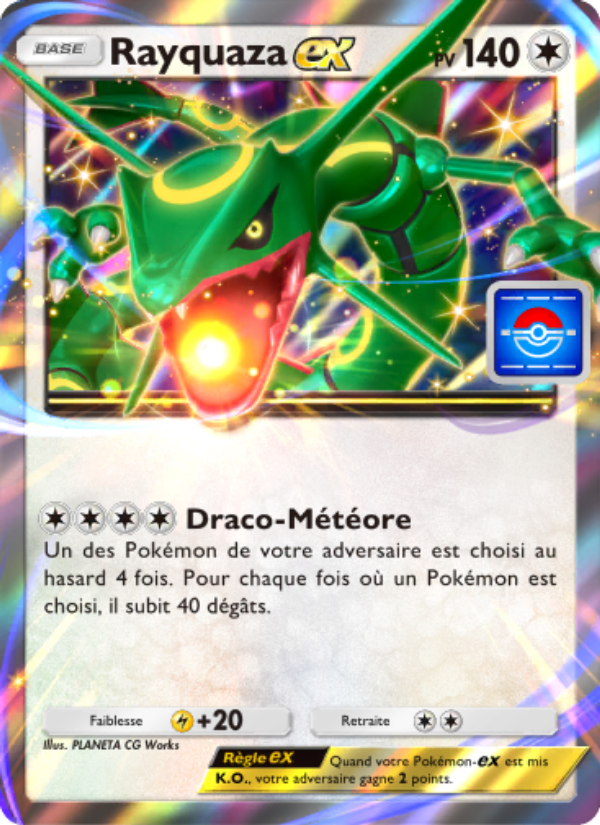 Rayquaza-ex 064 — Promos-A (French Pokémon TCG card)