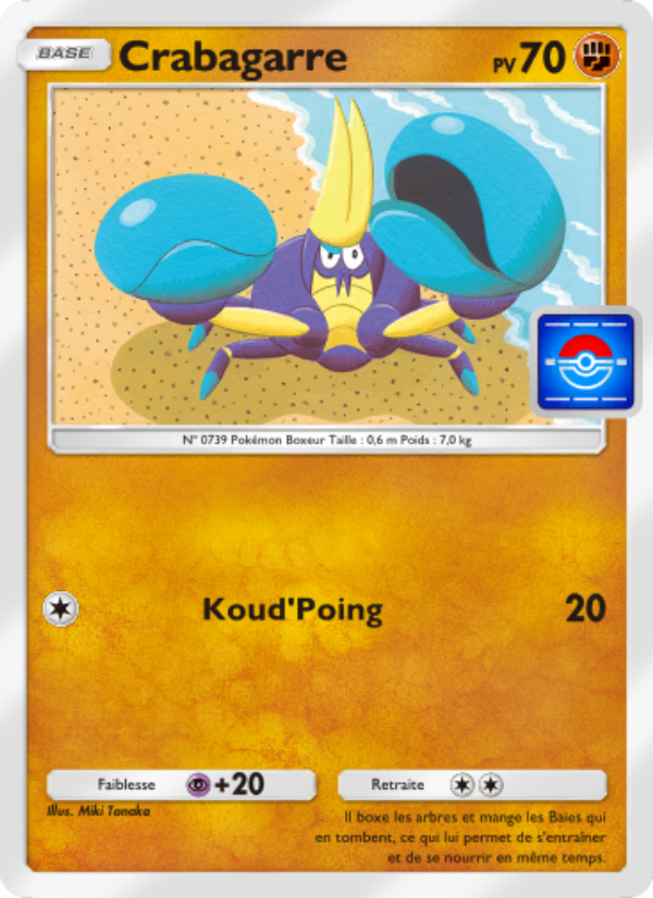 Crabagarre 071 — Promos-A (French Pokémon TCG card)