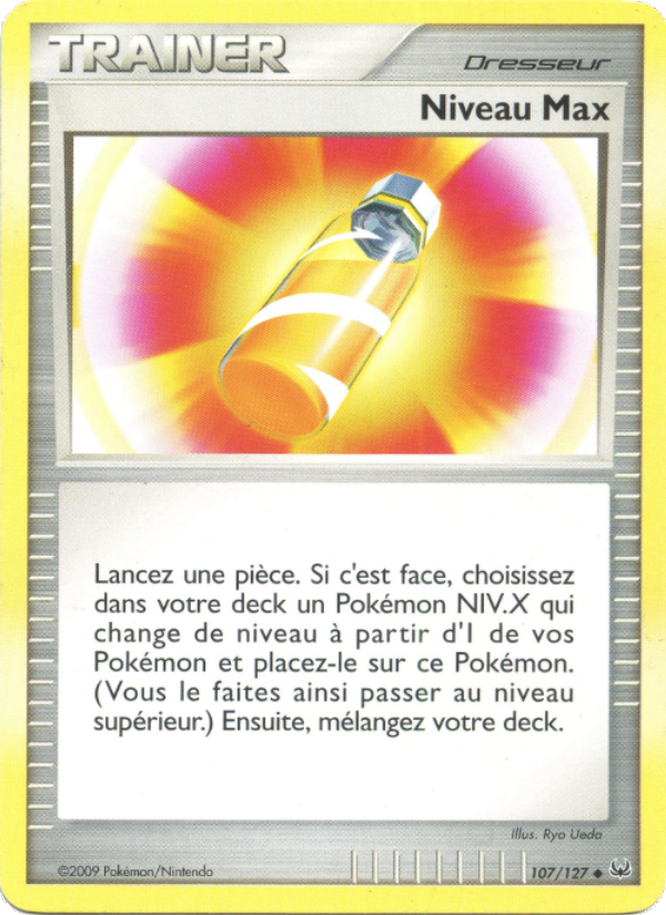 Niveau Max 107 — Platinum (French Pokémon TCG card)