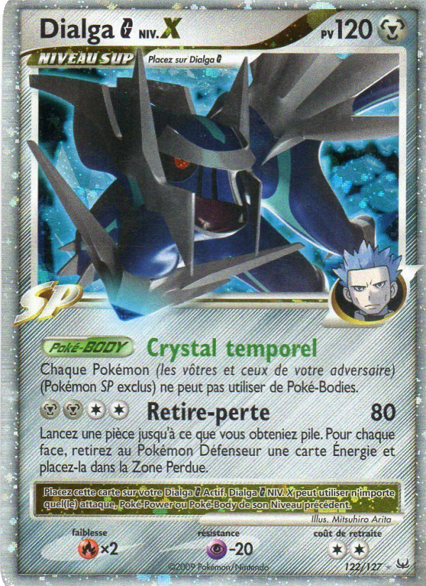 Dialga 122 — Platinum (French Pokémon TCG card)