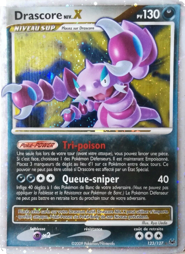 Drascore 123 — Platinum (French Pokémon TCG card)