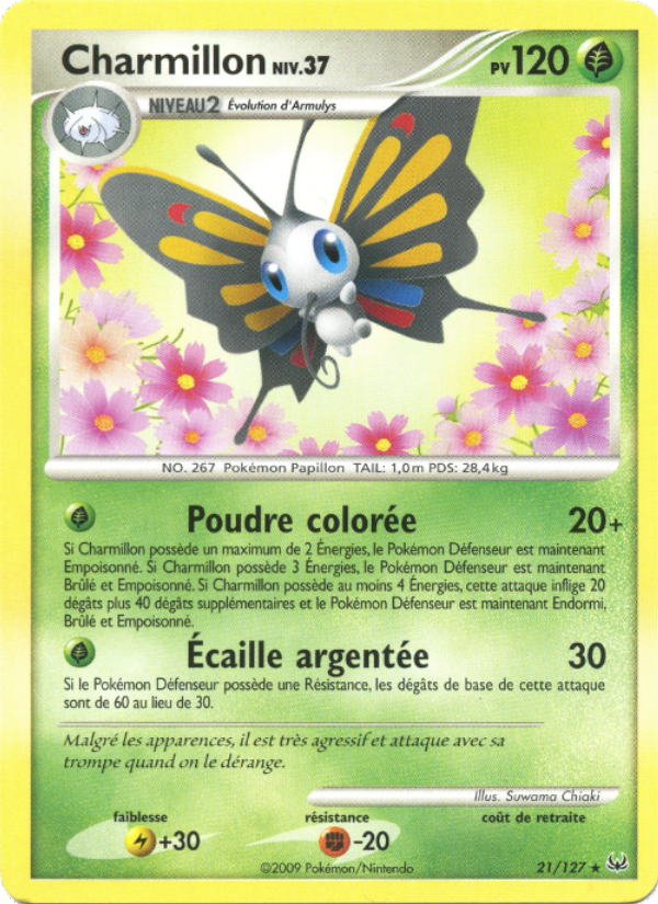 Charmillon 21 — Platinum (French Pokémon TCG card)