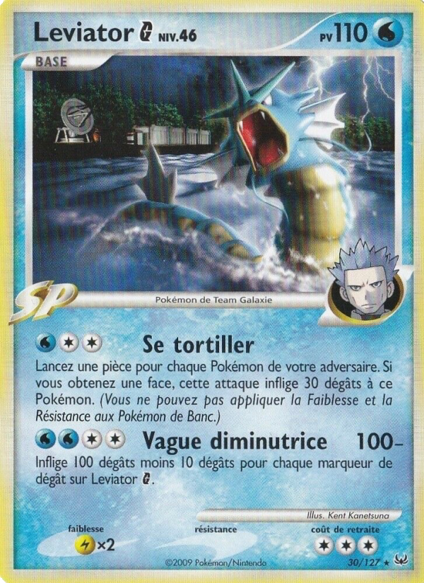 Leviator  30 — Platinum (French Pokémon TCG card)