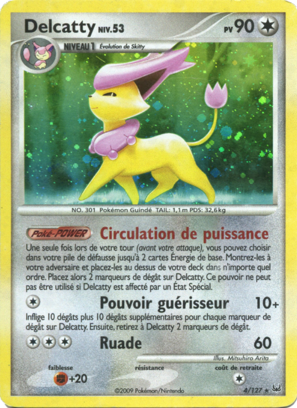 Delcatty 4 — Platinum (French Pokémon TCG card)