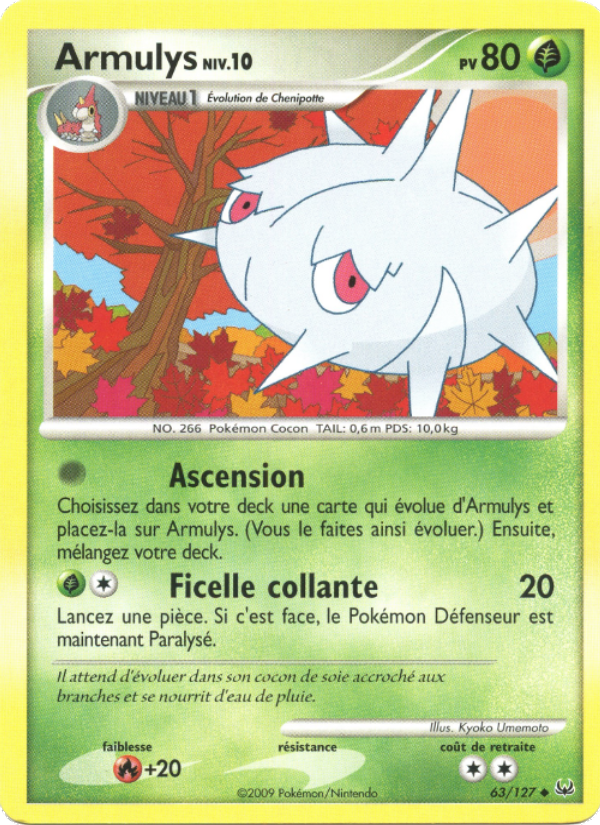 Armulys 63 — Platinum (French Pokémon TCG card)