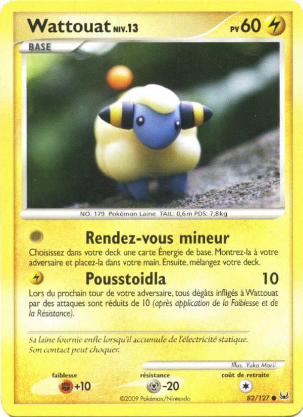 Wattouat 82 — Platinum (French Pokémon TCG card)