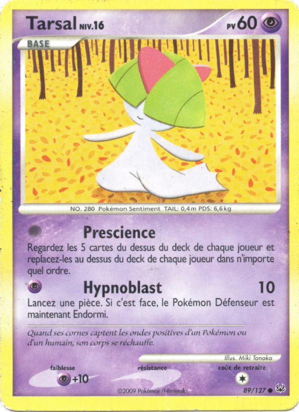 Tarsal 89 — Platinum (French Pokémon TCG card)