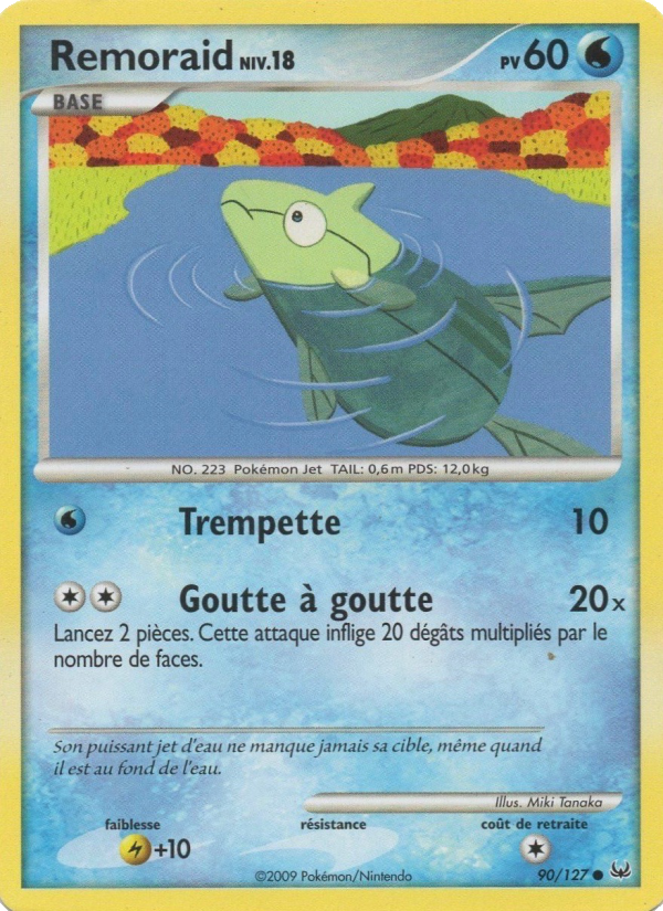 Remoraid 90 — Platinum (French Pokémon TCG card)